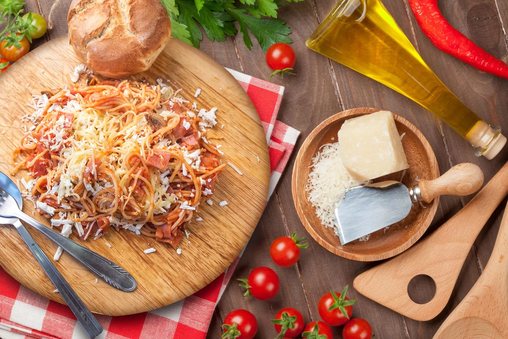 Espania Pizza pasta